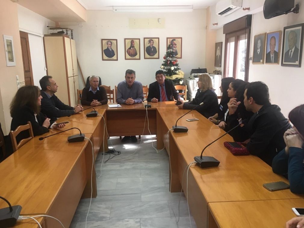 Καθηγητές από Ρουμανία, Ιταλία και Τουρκία επισκέφθηκαν το Δημαρχείο Μουζακίου