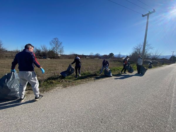 Δράση καθαρισμού από τα μέλη του Συλλόγου Δρομέων Καρδίτσας