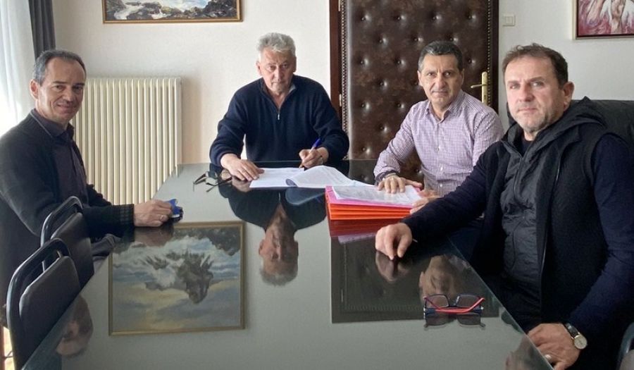 Υπεγράφη η σύμβαση για τις αποκαταστάσεις ζημιών από τον "Ιανό" στο οδικό δίκτυο των Δ.Ε. Μενελαΐδας και Ρεντίνας