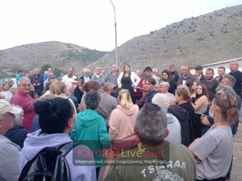Ζωή Κωνσταντοπούλου από τον Βλοχό: «Έγκλημα ό,τι έγινε και ό,τι συνεχίζει να γίνεται στο Βλοχό» (+Φωτο +Βίντεο)