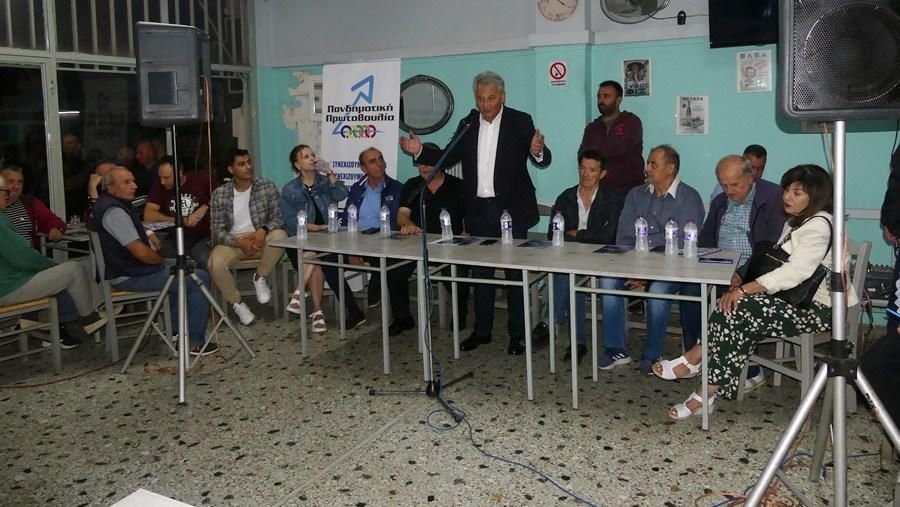 Πανδημοτική Πρωτοβουλία: "Ισχυρή σχέση εμπιστοσύνης Θάνου Σκάρλου με τους Δημότες"
