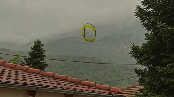 Πύλη: Πυρκαγιά στον Ίταμο μετά από κεραυνό
