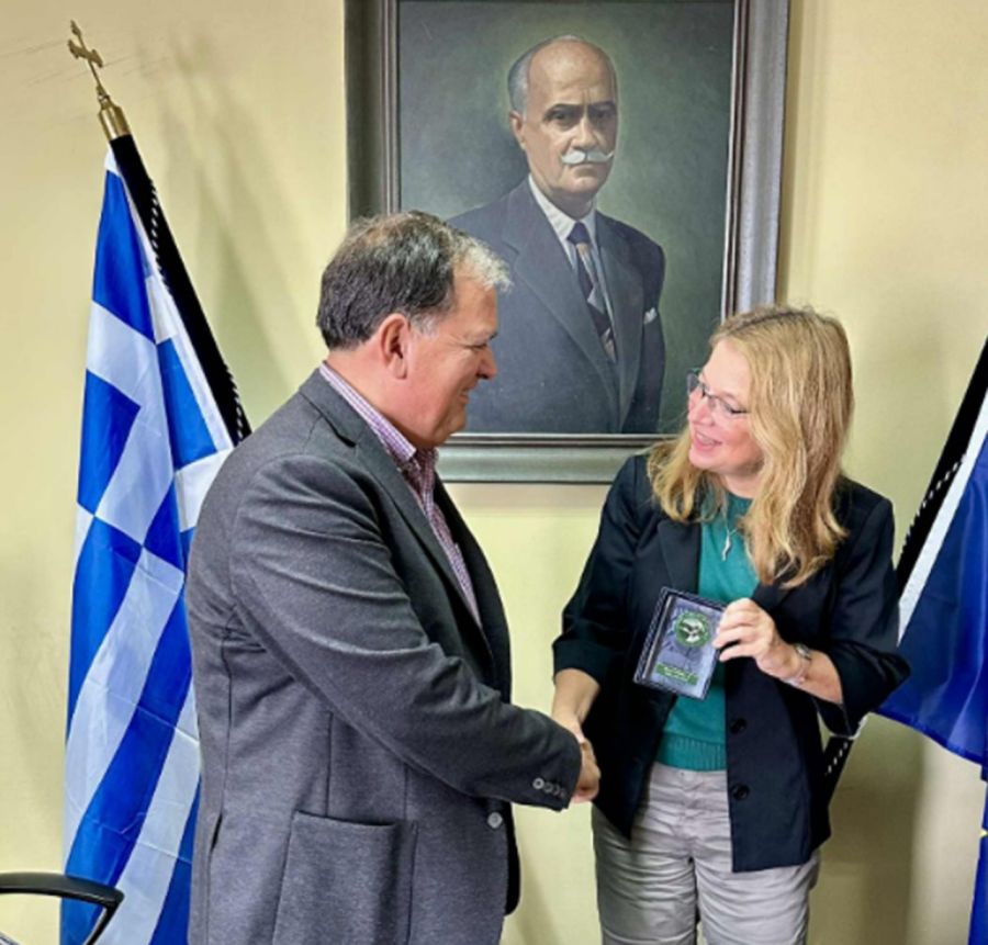 Επίσκεψη από την αντιπροσωπεία του Γερμανικού πολιτικού ινστιτούτου Friedrich Ebert Stiftug στον Δήμο Λίμνης Πλαστήρα