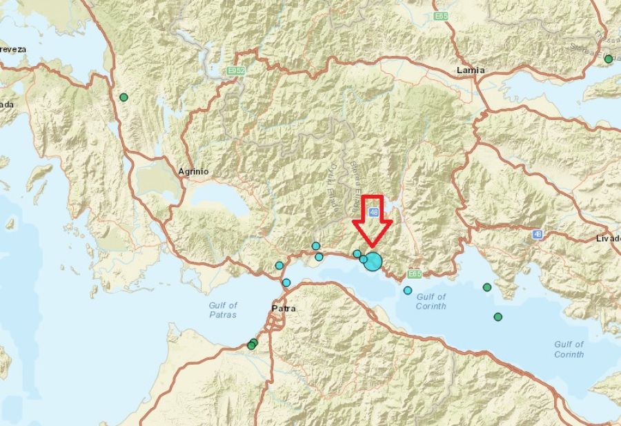 Σεισμός 4,2 Ρίχτερ "κούνησε" περιοχές της Αιτωλοακαρνανίας και της Αχαΐας