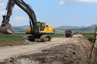 Ομαλά και εντός χρονικών ορίων οι εργασίες στο δρόμο Δέλτα - Παλαμά
