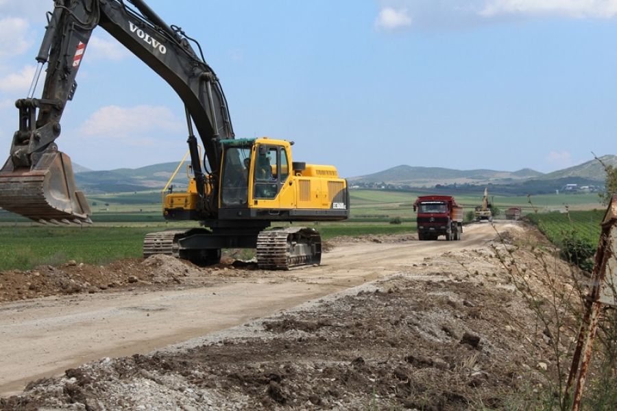 Ομαλά και εντός χρονικών ορίων οι εργασίες στο δρόμο Δέλτα - Παλαμά