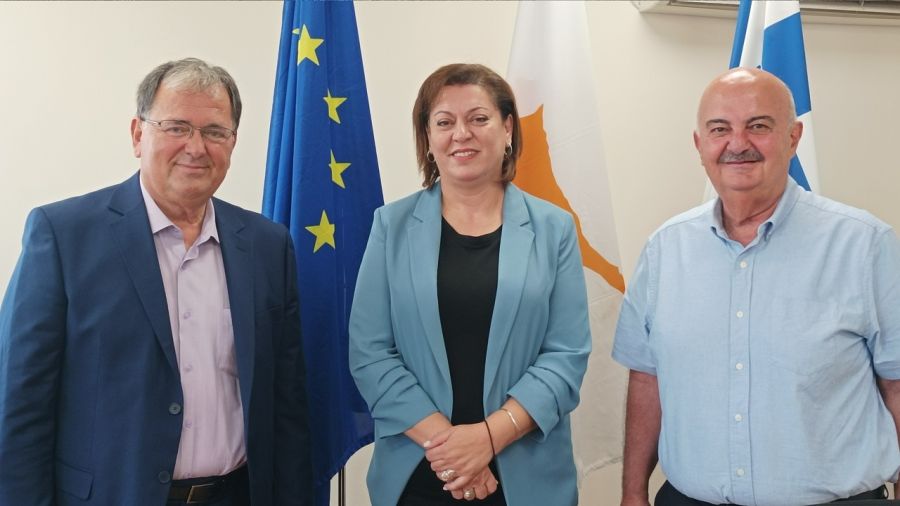 Επαφές του Δημάρχου Λίμνης Πλαστήρα Παν. Νάνου στην Κύπρο