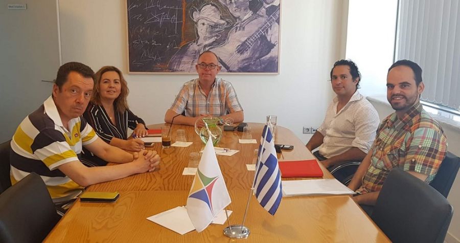 Συνάντηση της Διοίκησης του ΣΘΕΒ με τον πρόεδρο του Οικονομικού Επιμελητηρίου Θεσσαλίας