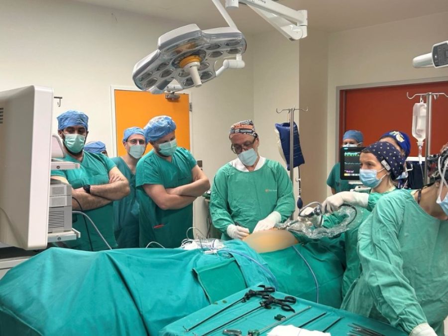 Χειρουργικό σεμινάριο Λαπαροσκοπικής Αποκατάστασης Βουβωνοκήλης κατά TAPP στο ΙΑΣΩ Θεσσαλίας