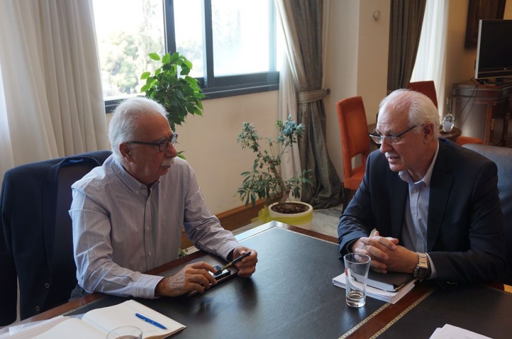 Συνάντηση Δημάρχου Λαρισαίων και Υπουργού Παιδείας για το νέο Πανεπιστήμιο Θεσσαλίας