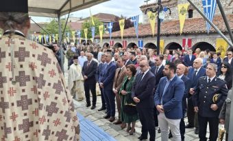 Παλαμάς: Τιμήθηκε ο Άγιος Αθανάσιος, πολιούχος της πόλης
