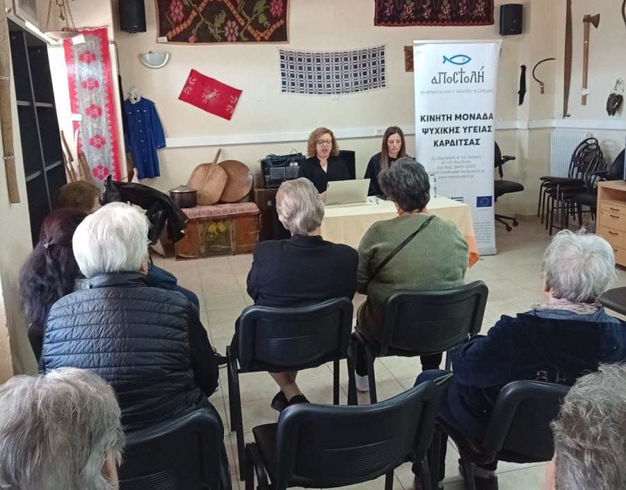 Ολοκληρώθηκαν με επιτυχία οι ενημερωτικές ομιλίες στα ΚΑΠΗ του Δήμου Σοφάδων