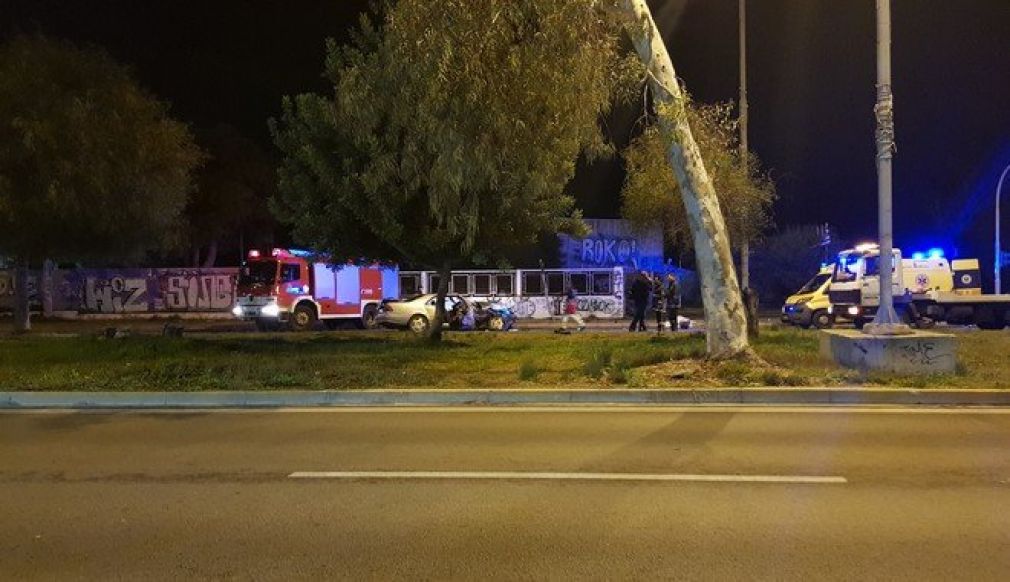 Τροχαίο με δύο νεκρούς και έναν τραυματία στη Γλυφάδα