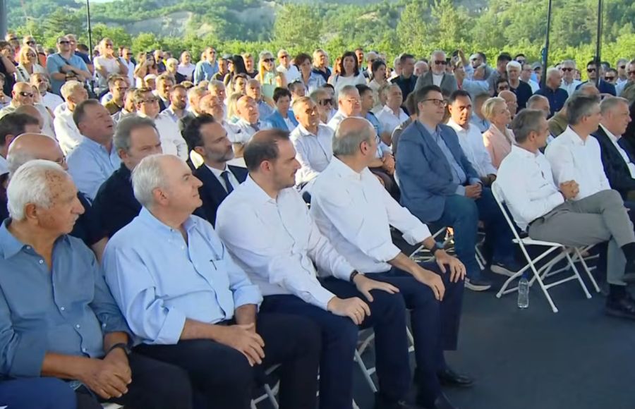 Εγκαινιάστηκε το βόρειο τμήμα του Ε65 από τον Πρωθυπουργό