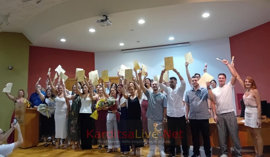 Ορκίστηκαν στην Καρδίτσα 39 πτυχιούχοι 5 Προγραμμάτων Σπουδών του πρ. ΤΕΙ Θεσσαλίας (+Φωτο +Βίντεο)