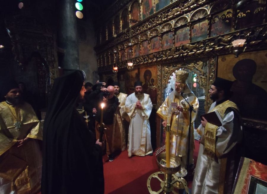 Μοναχική κουρά στην Ιερά Μονή Παναγίας «Πέτρας» Καταφυγίου