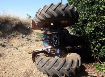 Ρέθυμνο: Νεκρός 59χρονος αγρότης - τον καταπλάκωσε το τρακτέρ του