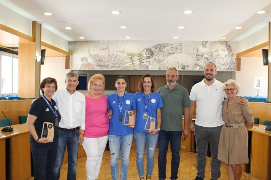 Τις Παγκόσμιες Πρωταθλήτριες της Εθνικής Ομάδας Μπάσκετ Κωφών Γυναικών βράβευσε ο Περιφερειάρχης Θεσσαλίας