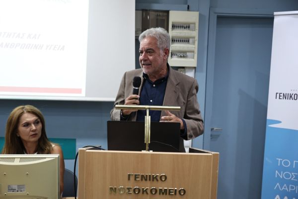Φ. Σερέτης: «Μεταφέρουμε την Παιδοχειρουργική από το ΓΝΛ στο ΠΓΝΛ» (+Βίντεο)