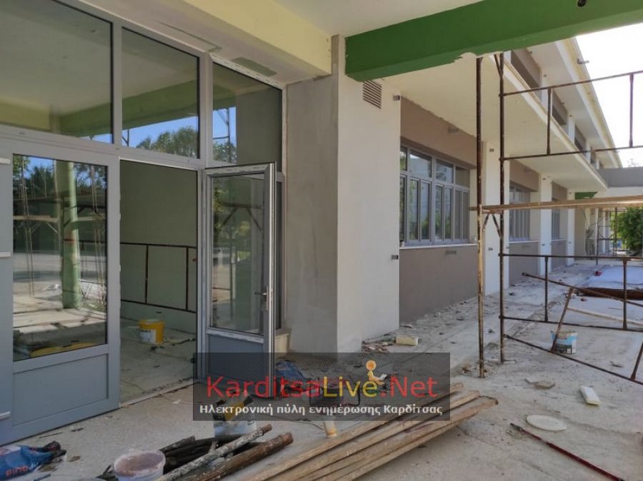 Στην τελική ευθεία οι εργασίες για το νέο δημαρχείο Καρδίτσας - Παράδοση στο τέλος Σεπτεμβρίου (+Φώτο)