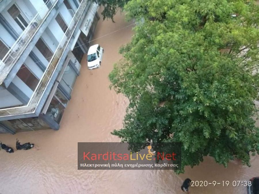 Παραγγέλθηκε υδρολογική και υδραυλική ανάλυση της πλημμύρας της 18ης Σεπτεμβρίου στο Δήμο Καρδίτσας