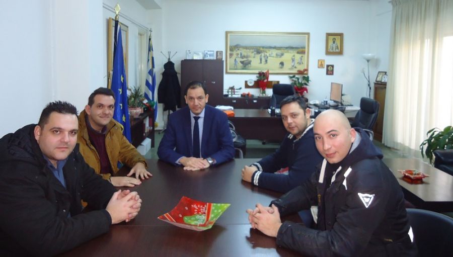 Στον Αντιπεριφερειάρχη Καρδίτσας μέλη του Ενωτικού Κινήματος Αστυνομικών Καρδίτσας