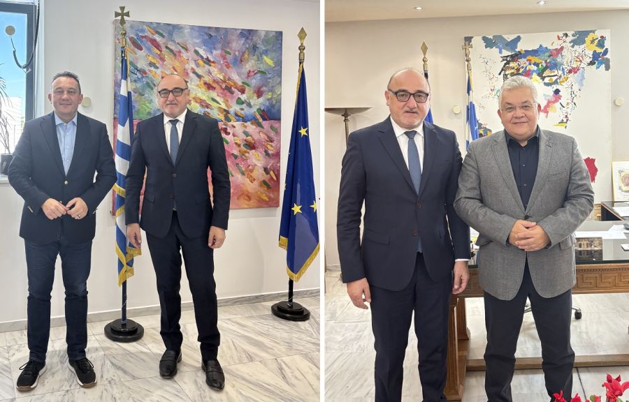 Συνάντηση Τέλη Σπάνια με τους Υφυπουργούς Παιδείας Νικ. Παπαϊωάννου και Κ. Βλάση με αίτημα τη δημιουργία Ανώτατης Σχολής στο νομό και την ενίσχυση των υφισταμένων εκπαιδευτικών δομών