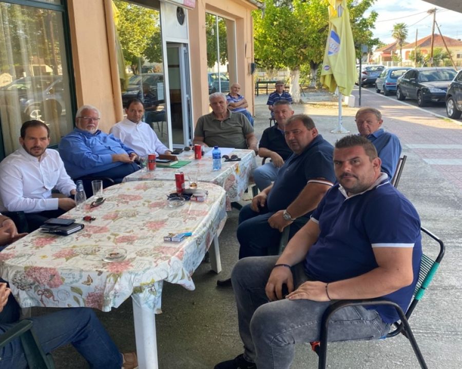 Ο Δήμος Παλαμά για την επίσκεψη του Γ.Γ. του Υπ.Α.Α.Τ. Δημ. Παπαγιαννίδη
