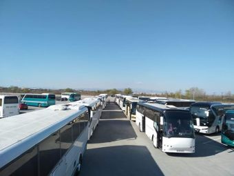Απολυμάνσεις σε λεωφορεία του Υπεραστικού ΚΤΕΛ Καρδίτσας