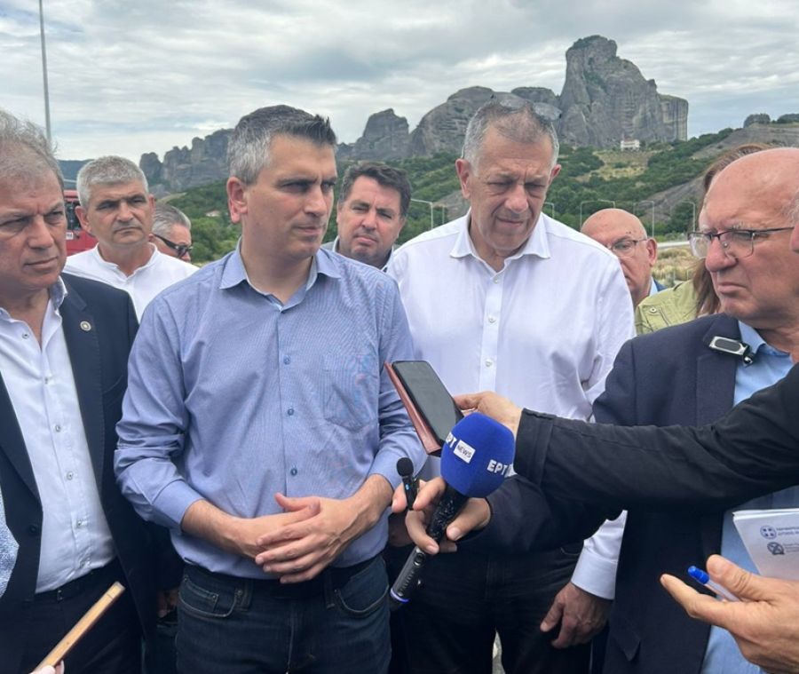 Χρίστος Δήμας: Εντός χρονοδιαγράμματος η πρόοδος κατασκευής του βόρειου τμήματος του Αυτοκινητόδρομου Κεντρικής Ελλάδος Ε65