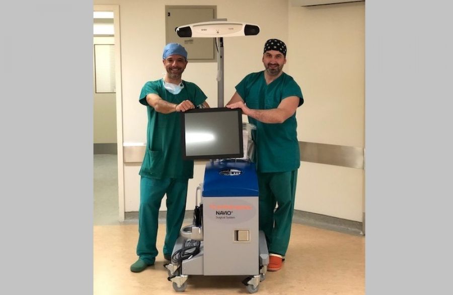 Αρθροπλαστικές επεμβάσεις με το τελευταίας γενιάς σύστημα ρομποτικής χειρουργικής NAVIO 7 στο ΙΑΣΩ Θεσσαλίας