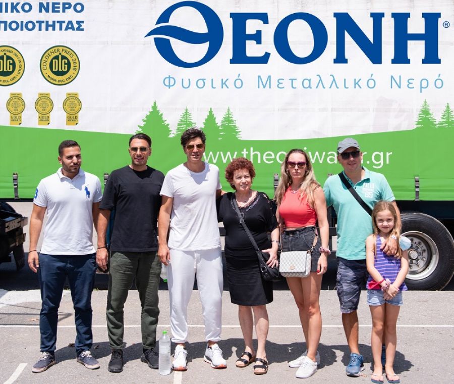 Το Φυσικό Μεταλλικό Νερό ΘΕΟΝΗ και ο Σάκης Ρουβάς στηρίζουν το Μαντούδι, Ευβοίας