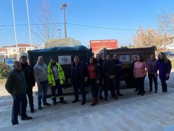 Δύο φορτηγά από το Δήμο Παλαμά για τους σεισμοπαθείς Τουρκίας και Συρίας