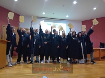 Τμήμα Δ.Ε.ΞΥ.Σ.: Ορκίστηκαν 5 πτυχιούχοι και 4 απόφοιτοι προγράμματος μεταπτυχιακών σπουδών (+Φωτο +Βίντεο)