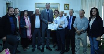Τίμησε τον Αντιπεριφερειάρχη Καρδίτσας Κ. Νούσιο η Αμφικτιονία Καραγκούνηδων