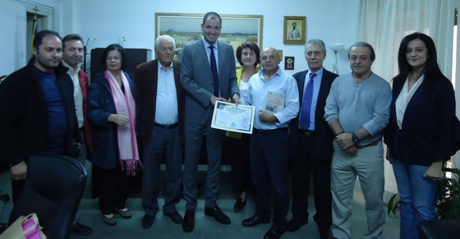 Τίμησε τον Αντιπεριφερειάρχη Καρδίτσας Κ. Νούσιο η Αμφικτιονία Καραγκούνηδων