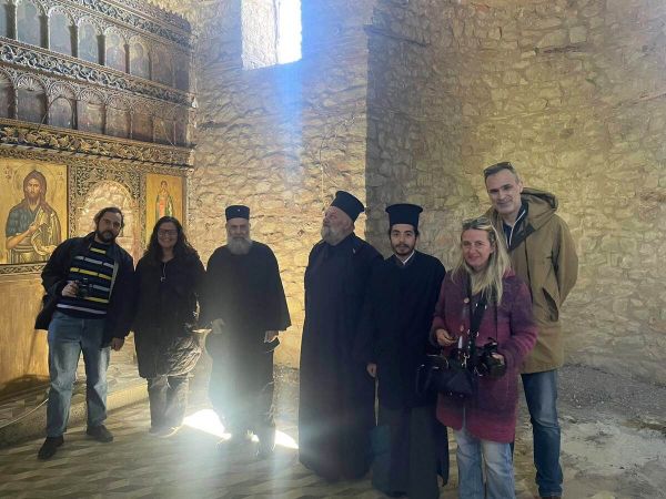 Προχωρούν οι εργασίες στον Ι.Ν. Κοιμήσεως της Θεοτόκου Ρεντίνας