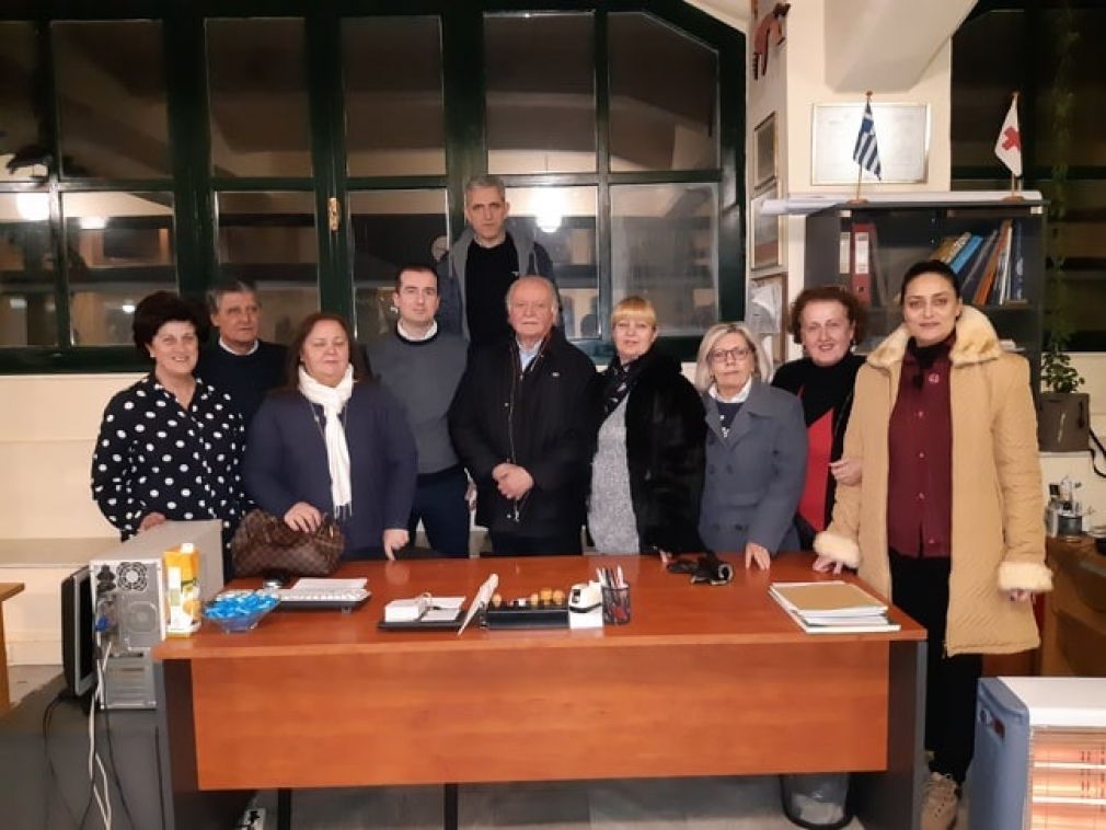 Παράδοση «σκυτάλης» στην Προεδρία του Τμήματος Καρδίτσας του Ελληνικού Ερυθρού Σταυρού