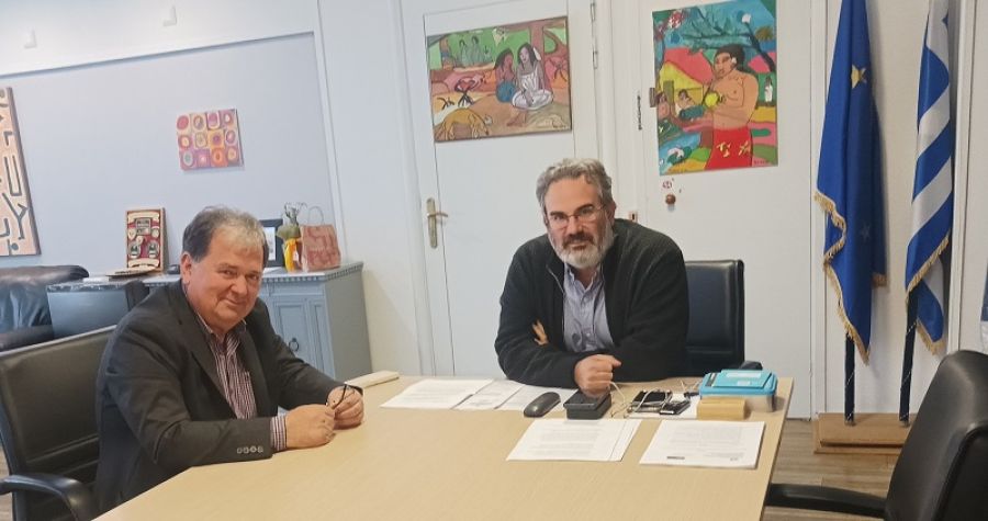 Συναντήσεις του Δημάρχου Λίμνης Πλαστήρα στην Αθήνα