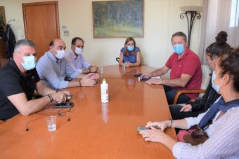 Συνάντηση της υφυπουργού υγείας κ. Ράπτη με το Δήμαρχο Καρδίτσας κ. Β. Τσιάκο