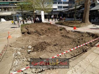 Αποκαταστάσεις και παρεμβάσεις εξωραϊσμού στην πλατεία Δικαστηρίων (+Φώτο +Βίντεο)