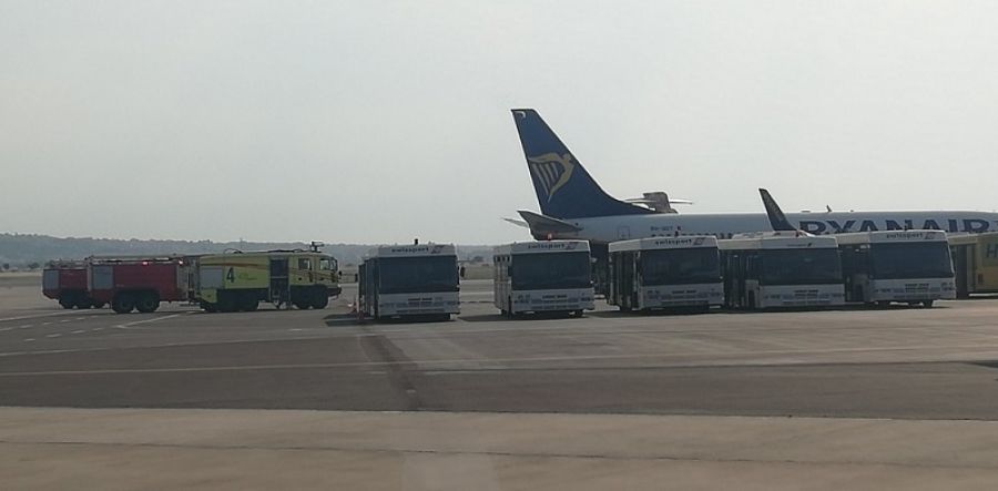 Με επιτυχία ολοκληρώθηκε αναγκαστική προσγείωση αεροσκάφους στο Αεροδρόμιο «Μακεδονία»