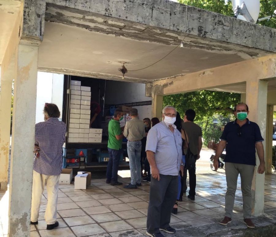 Ξεκίνησε σήμερα Τετάρτη (2/9) η δωρεάν διανομή τροφίμων μέσω του ΤΕΒΑ στο Δήμο Μουζακίου