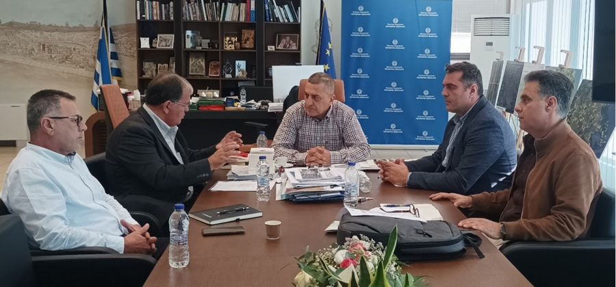 Συνάντηση εργασίας με τον Περιφερειάρχη Θεσσαλίας είχε ο Δήμαρχος Λίμνης Πλαστήρα