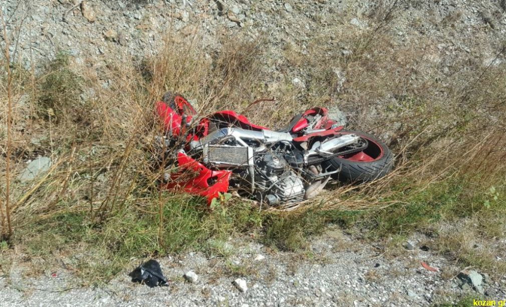 Θανατηφόρο τροχαίο για 53χρονο δικυκλιστή στην Ε.Ο. Κοζάνης - Λάρισας