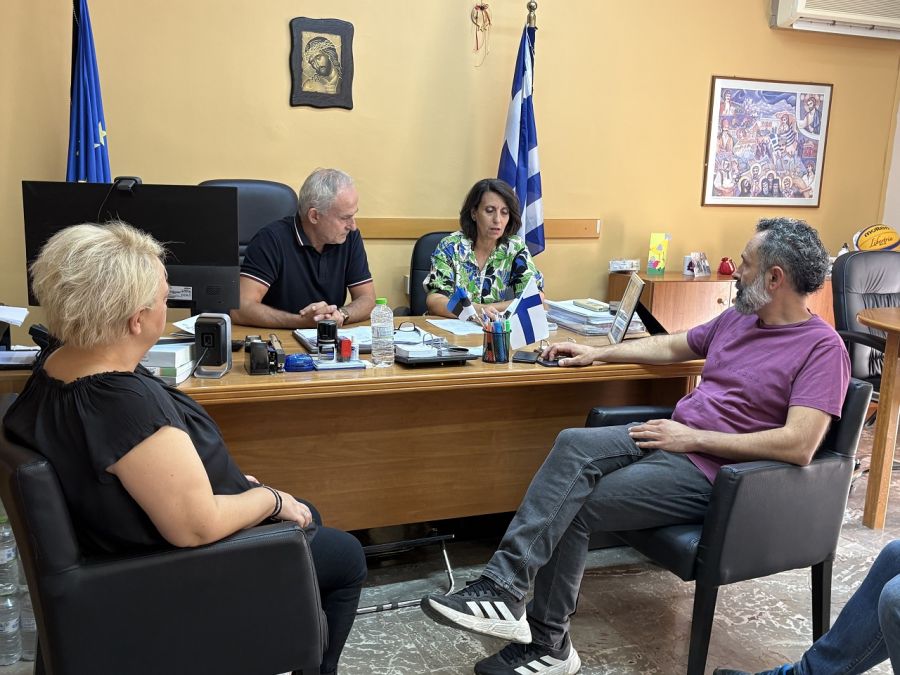 Συνάντηση του Διευθυντή Π.Ε. Καρδίτσας με τη νεοσύστατη Ένωση Γονέων και Κηδεμόνων της Π.Ε. Καρδίτσας