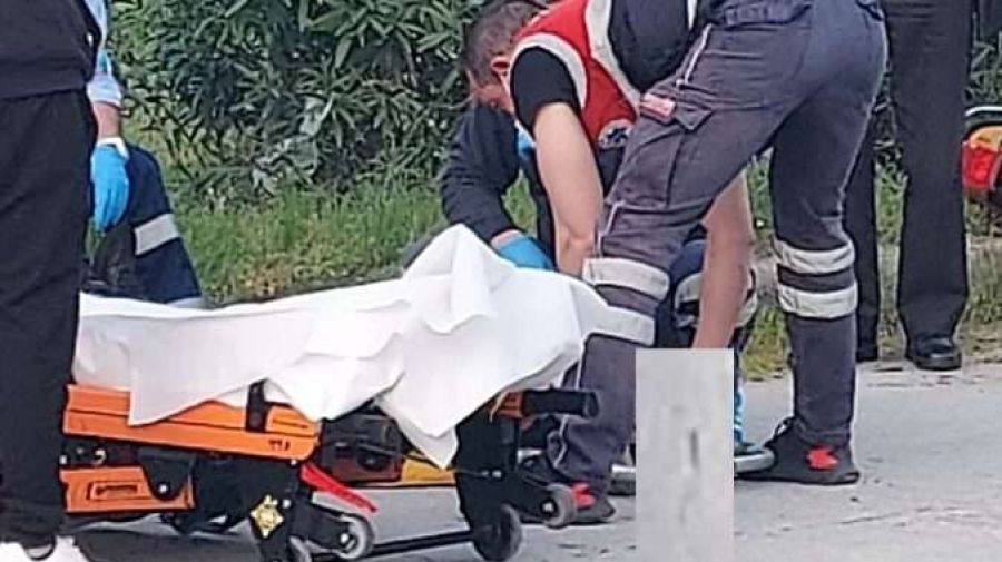 Λάρισα: Νεαρός μοτοσικλετιστής τραυματίστηκε σε τροχαίο στον Αμπελώνα