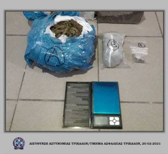 Δύο συλλήψεις στα Τρίκαλα για ναρκωτικά - Παρέλαβαν πακέτο με κάνναβη μέσω του ΚΤΕΛ