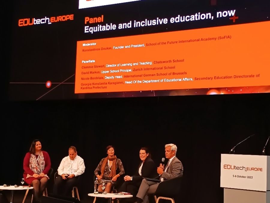 EDUtech Europe 2022: Συμμετοχή της Προϊσταμένης Εκπαιδευτικών Θεμάτων της ΔΔΕ Καρδίτσας κ. Γεωργίας Κωνσταντίας Καραγιάννη, στην κορυφαία Ευρωπαϊκή Διοργάνωση για την εκπαίδευση