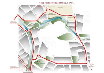 Εγκρίθηκε από το Δ.Σ. Τρικκαίων η δημιουργία νέα ποδηλατοδρόμου στα Τρίκαλα μήκους 2,5 χλμ.